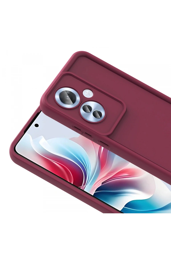 Oppo Reno 11F Kılıf Kamera Korumalı Zore Ananas Kapak