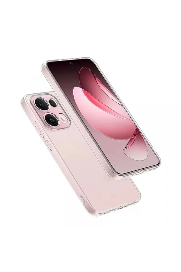Oppo Reno 13 Pro Kılıf Zore Süper Silikon Kapak