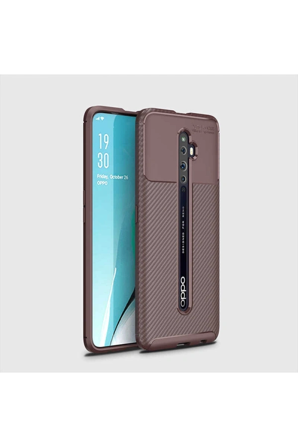 Oppo Reno 2 Kılıf Zore Negro Silikon Kapak