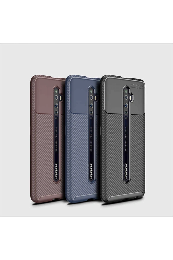 Oppo Reno 2 Kılıf Zore Negro Silikon Kapak