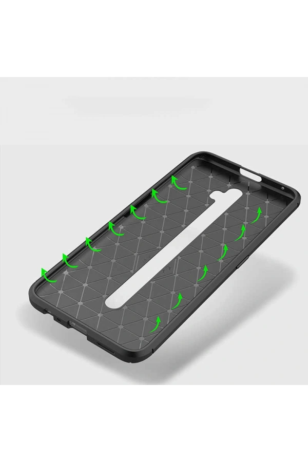 Oppo Reno 2 Kılıf Zore Negro Silikon Kapak
