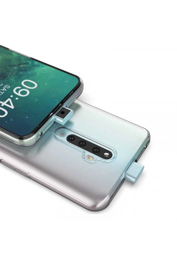 Oppo Reno 2Z Kılıf Zore Süper Silikon Kapak