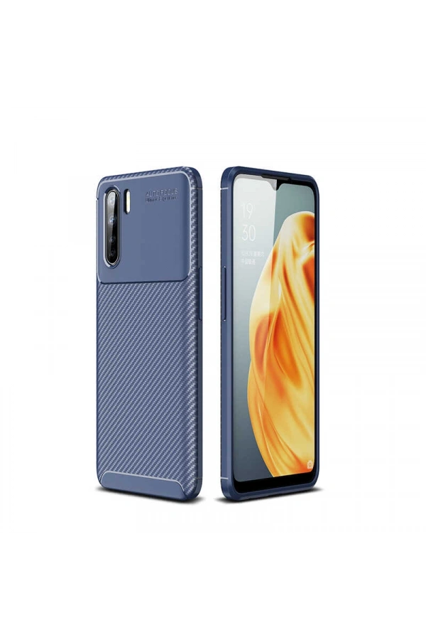 Oppo Reno 3 Kılıf Zore Negro Silikon Kapak