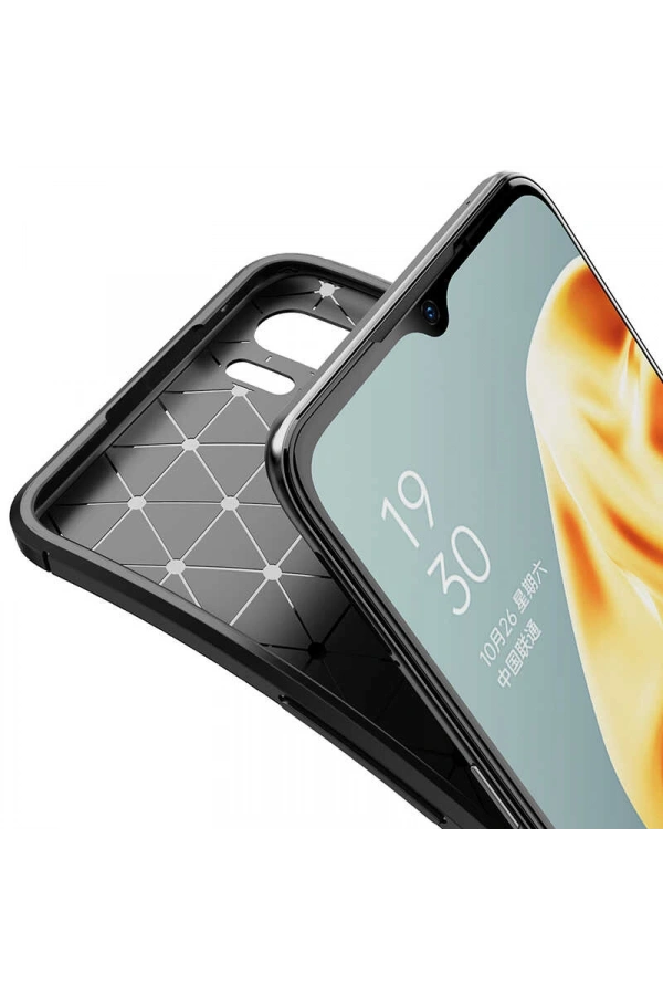 Oppo Reno 3 Kılıf Zore Negro Silikon Kapak