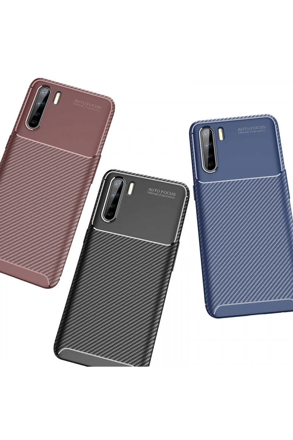 Oppo Reno 3 Kılıf Zore Negro Silikon Kapak