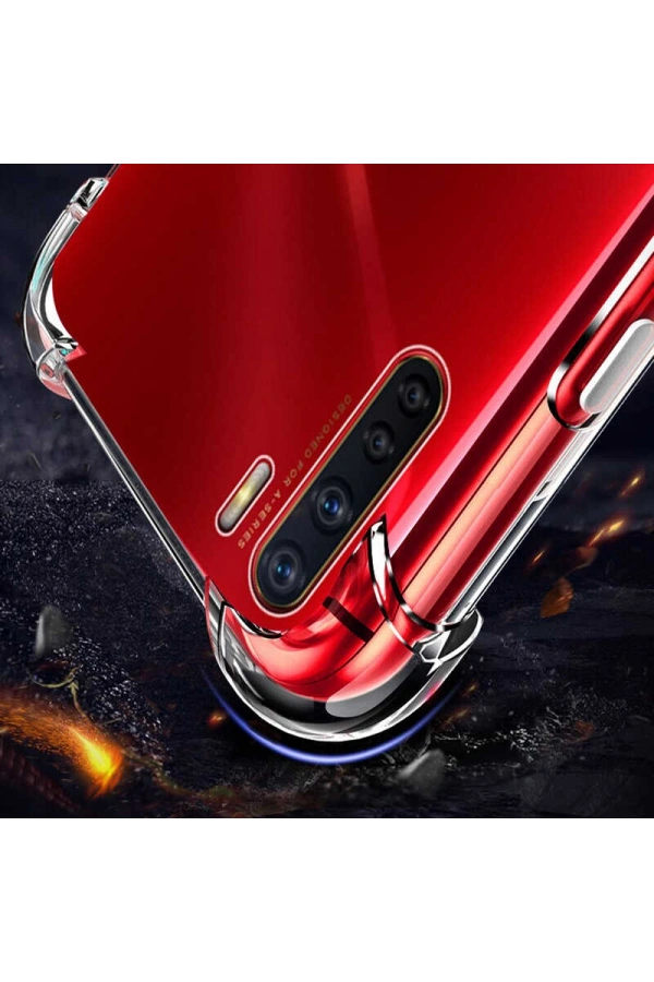 Oppo Reno 3 Kılıf Zore Nitro Anti Shock Silikon