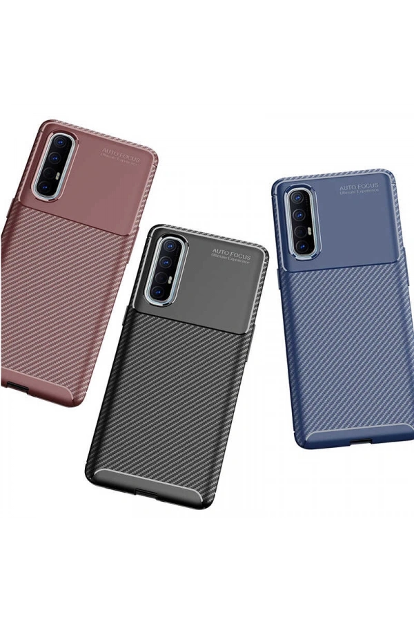 Oppo Reno 3 Pro 5G Kılıf Zore Negro Silikon Kapak
