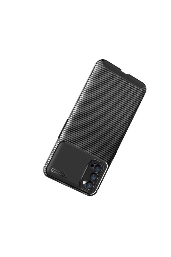 Oppo Reno 4 Kılıf Zore Negro Silikon Kapak