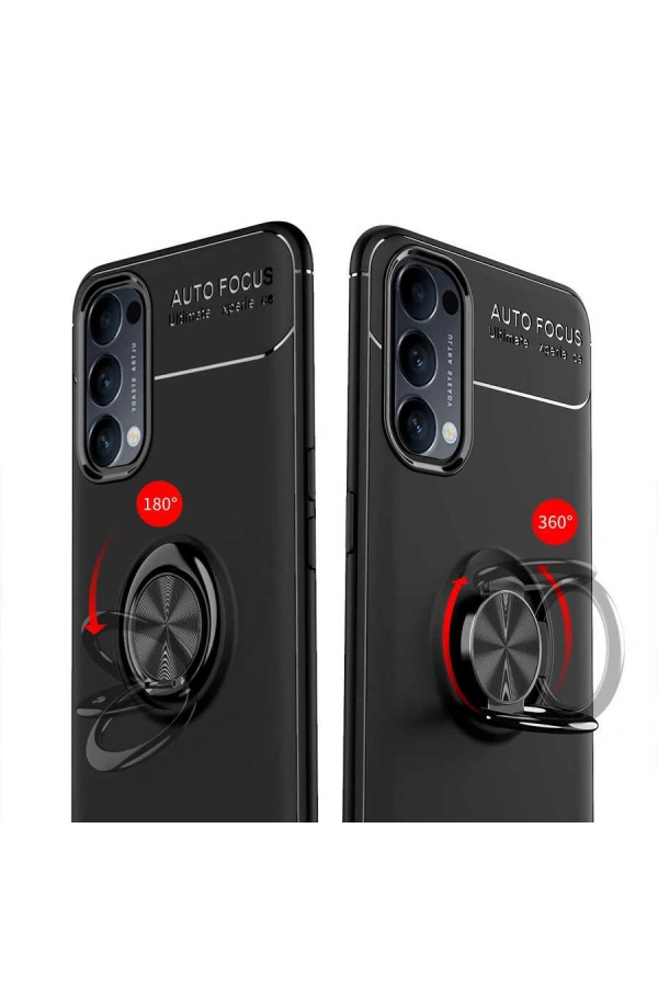 Oppo Reno 4 Kılıf Zore Ravel Silikon Kapak