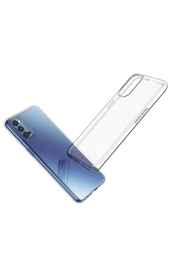 Oppo Reno 4 Kılıf Zore Süper Silikon Kapak