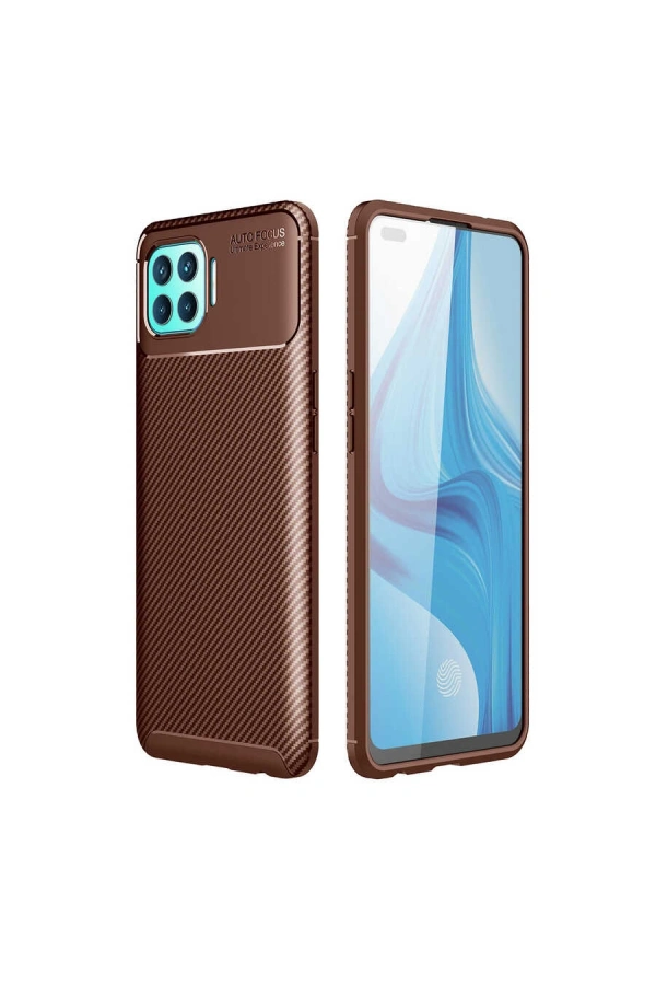 Oppo Reno 4 Lite Kılıf Zore Negro Silikon Kapak