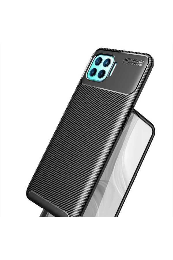 Oppo Reno 4 Lite Kılıf Zore Negro Silikon Kapak