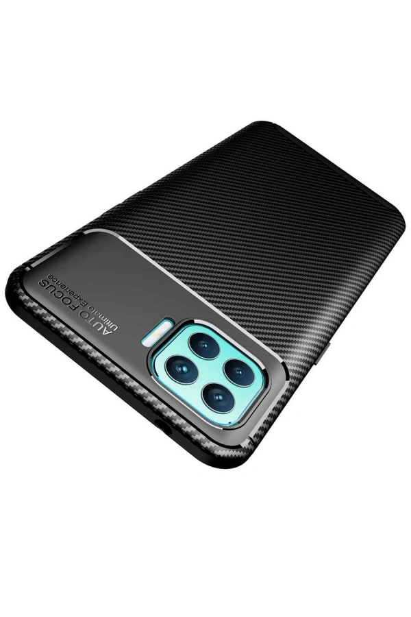 Oppo Reno 4 Lite Kılıf Zore Negro Silikon Kapak