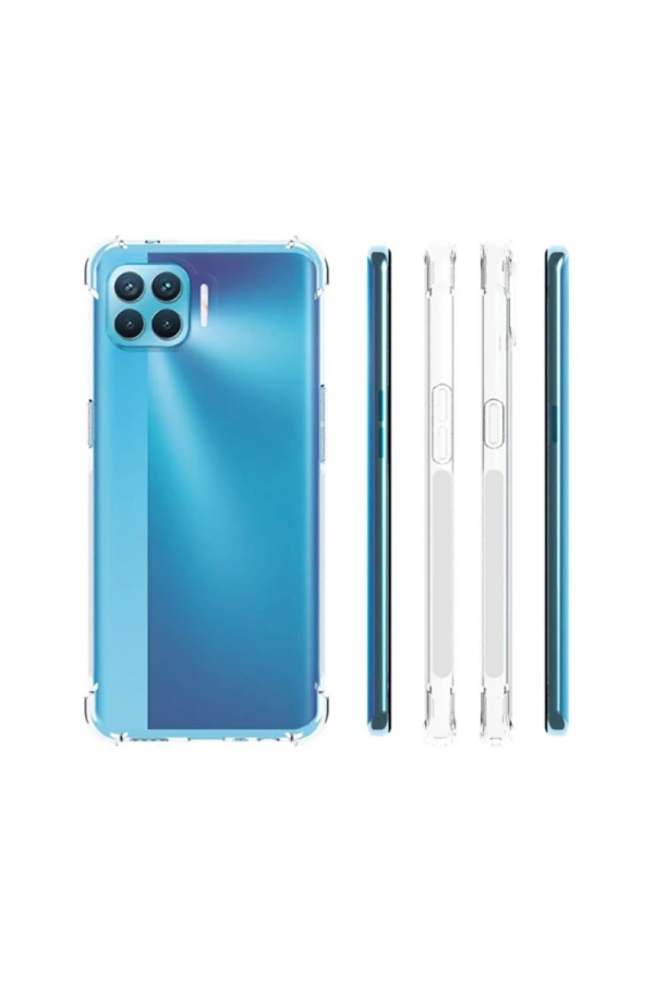 Oppo Reno 4 Lite Kılıf Zore Nitro Anti Shock Silikon
