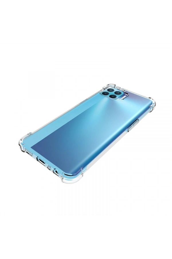 Oppo Reno 4 Lite Kılıf Zore Nitro Anti Shock Silikon