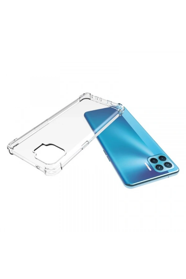 Oppo Reno 4 Lite Kılıf Zore Nitro Anti Shock Silikon