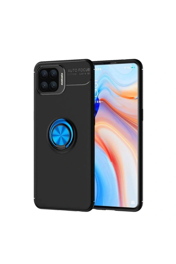Oppo Reno 4 Lite Kılıf Zore Ravel Silikon Kapak
