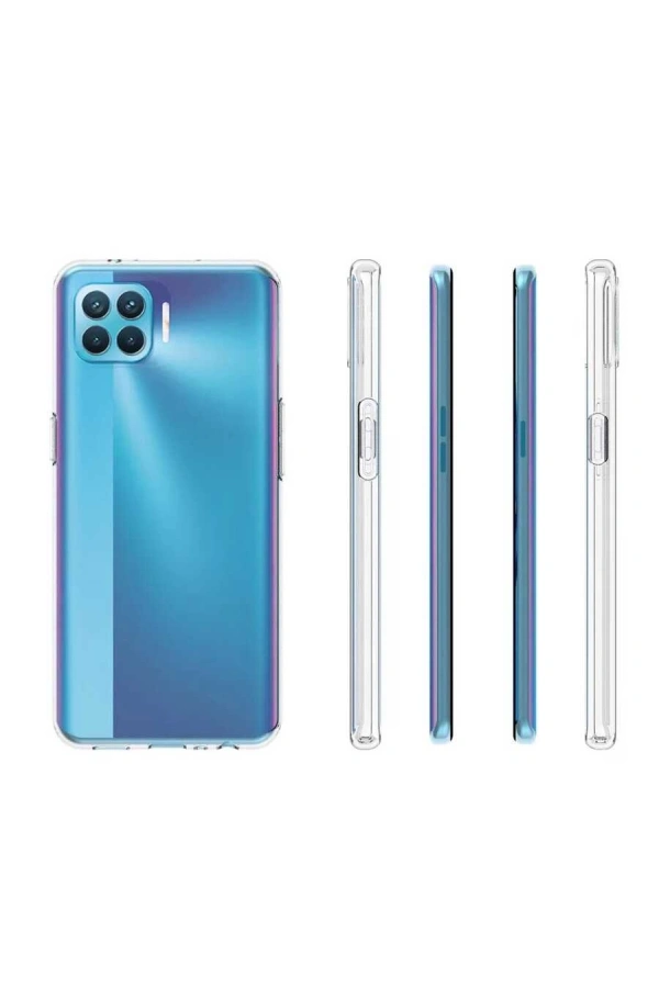 Oppo Reno 4 Lite Kılıf Zore Süper Silikon Kapak
