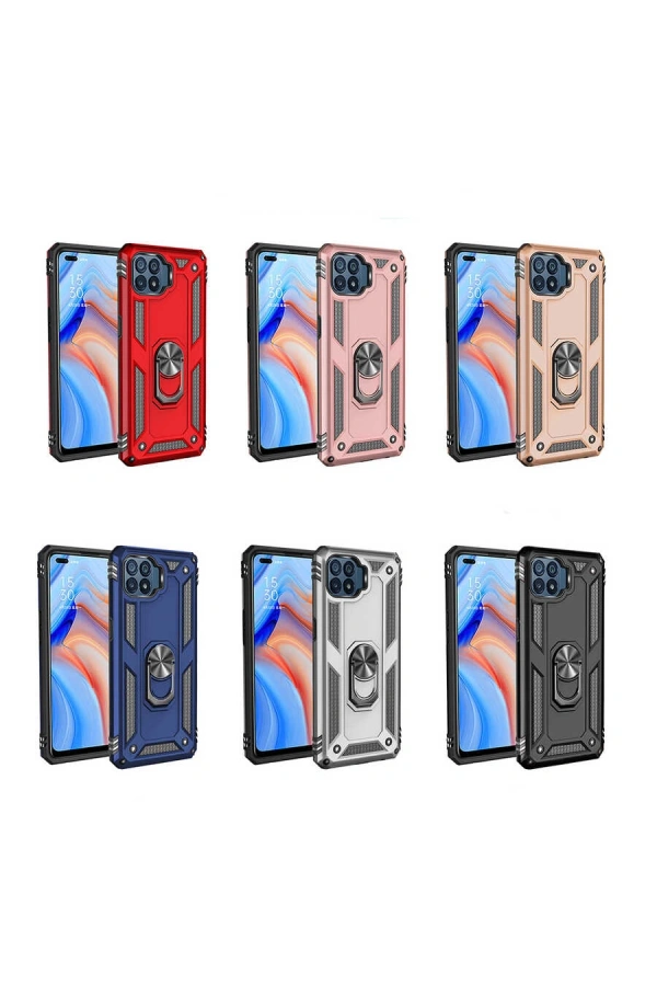 Oppo Reno 4 Lite Kılıf Zore Vega Kapak
