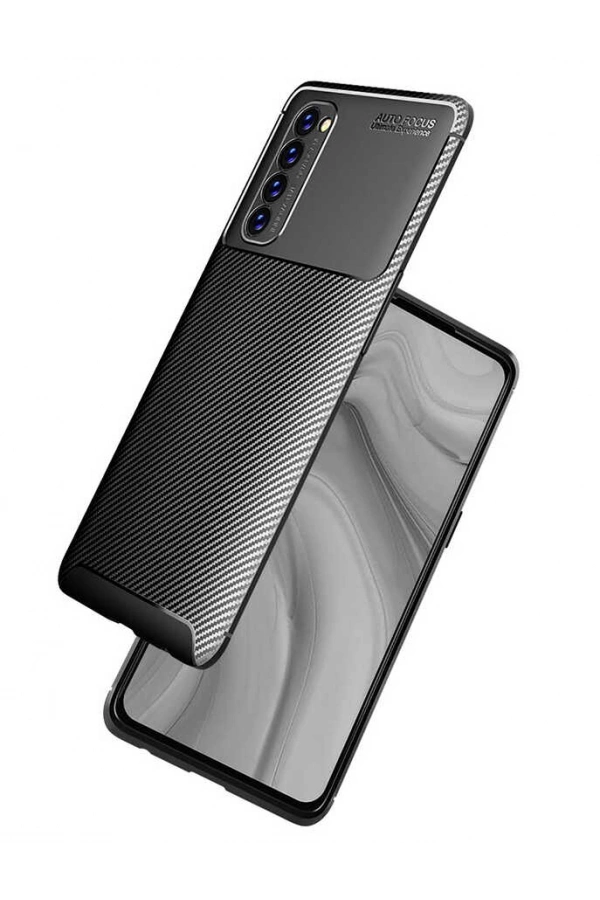 Oppo Reno 4 Pro 4G Kılıf Zore Negro Silikon Kapak
