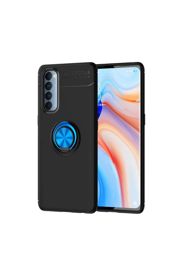 Oppo Reno 4 Pro 4G Kılıf Zore Ravel Silikon Kapak