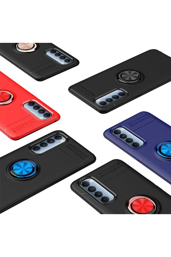 Oppo Reno 4 Pro 4G Kılıf Zore Ravel Silikon Kapak