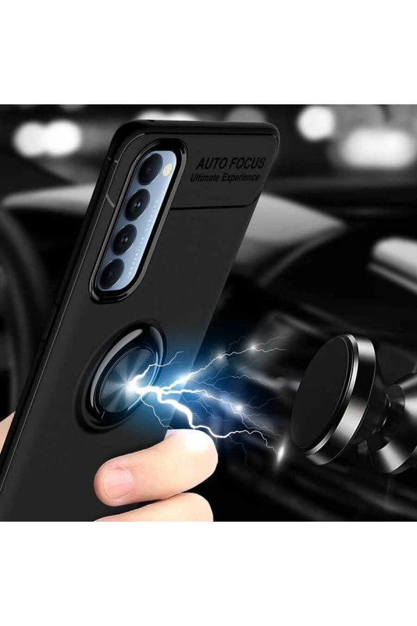 Oppo Reno 4 Pro 4G Kılıf Zore Ravel Silikon Kapak