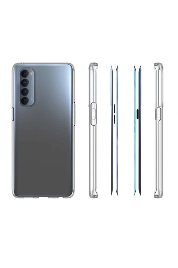 Oppo Reno 4 Pro 4G Kılıf Zore Süper Silikon Kapak