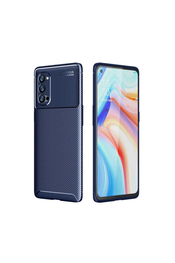 Oppo Reno 4 Pro 5G Kılıf Zore Negro Silikon Kapak