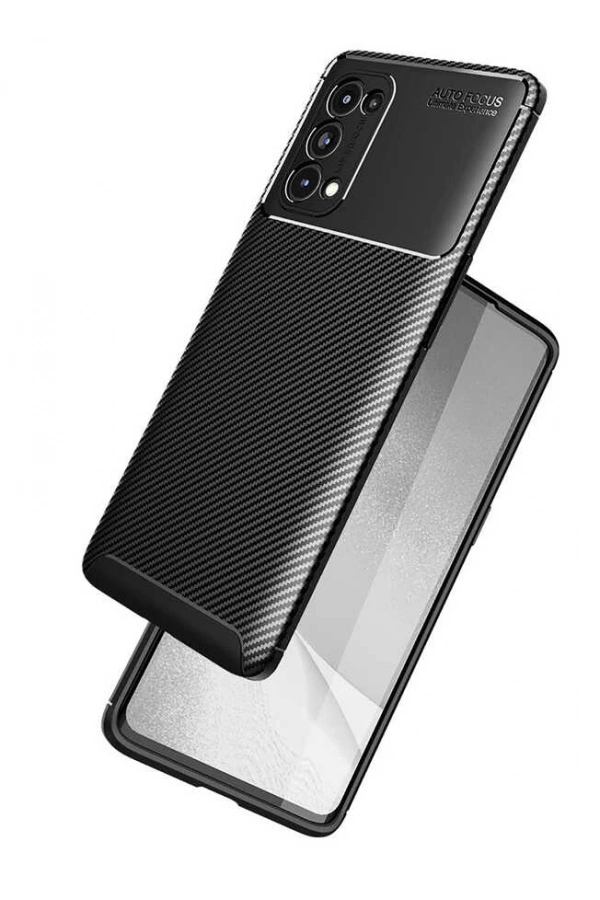 Oppo Reno 5 5G Kılıf Zore Negro Silikon Kapak