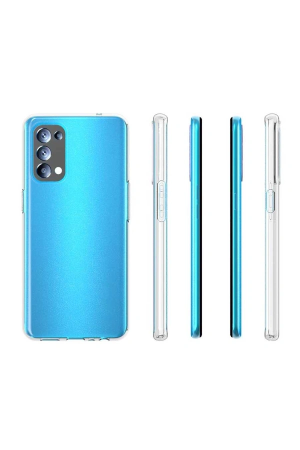 Oppo Reno 5 5G Kılıf Zore Süper Silikon Kapak