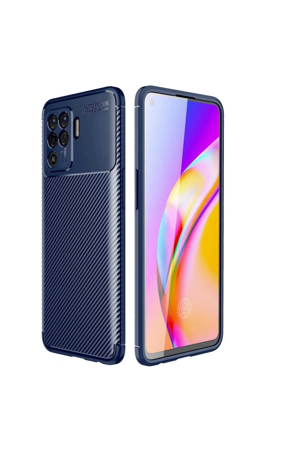Oppo Reno 5 Lite Kılıf Zore Negro Silikon Kapak