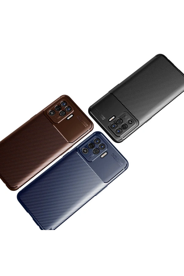 Oppo Reno 5 Lite Kılıf Zore Negro Silikon Kapak