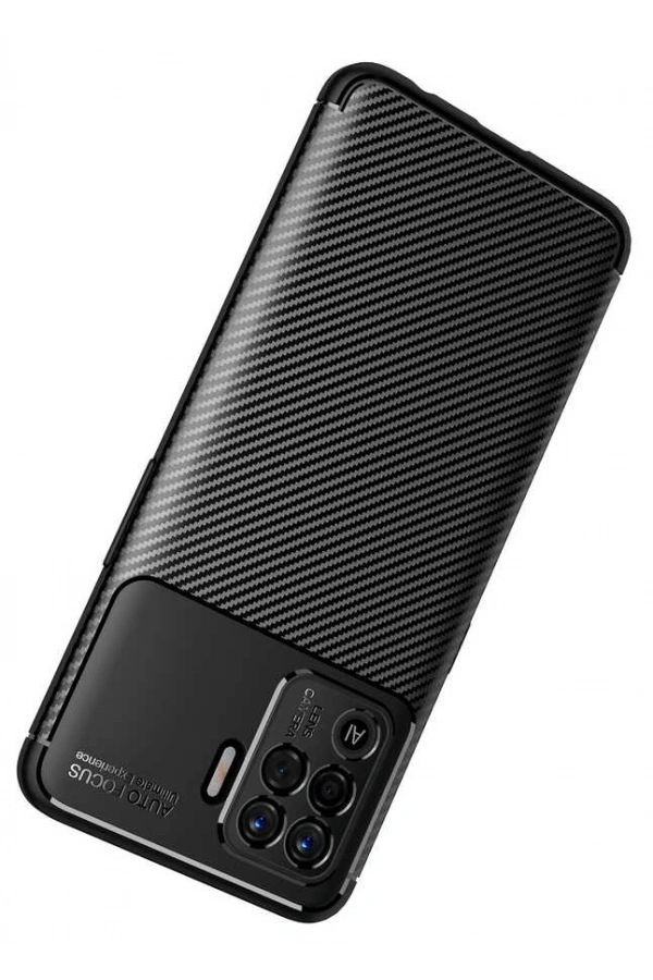 Oppo Reno 5 Lite Kılıf Zore Negro Silikon Kapak