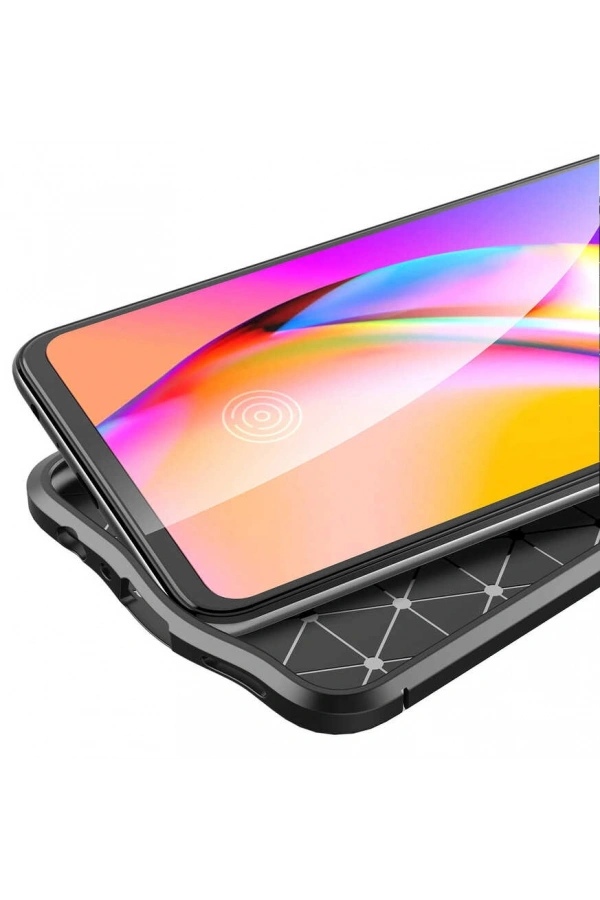 Oppo Reno 5 Lite Kılıf Zore Niss Silikon Kapak