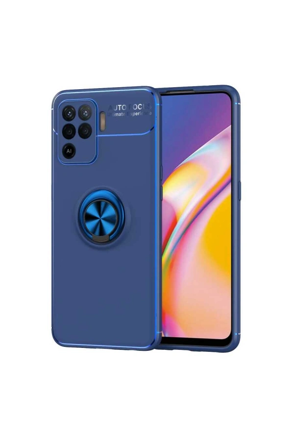 Oppo Reno 5 Lite Kılıf Zore Ravel Silikon Kapak