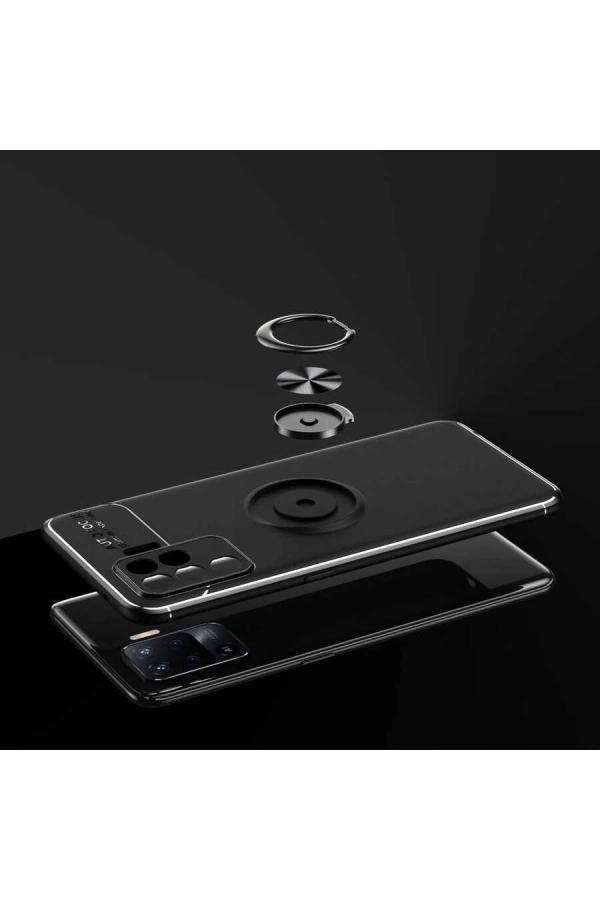 Oppo Reno 5 Lite Kılıf Zore Ravel Silikon Kapak