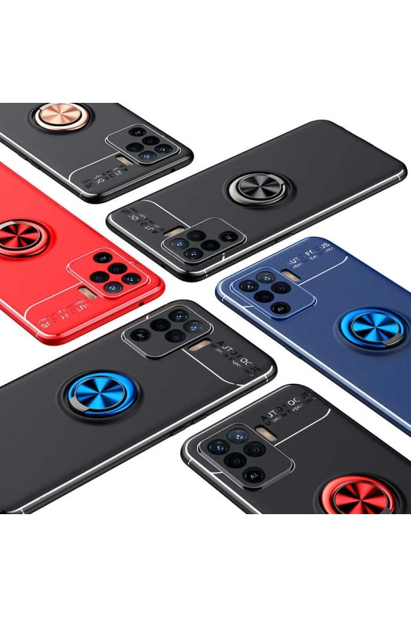 Oppo Reno 5 Lite Kılıf Zore Ravel Silikon Kapak