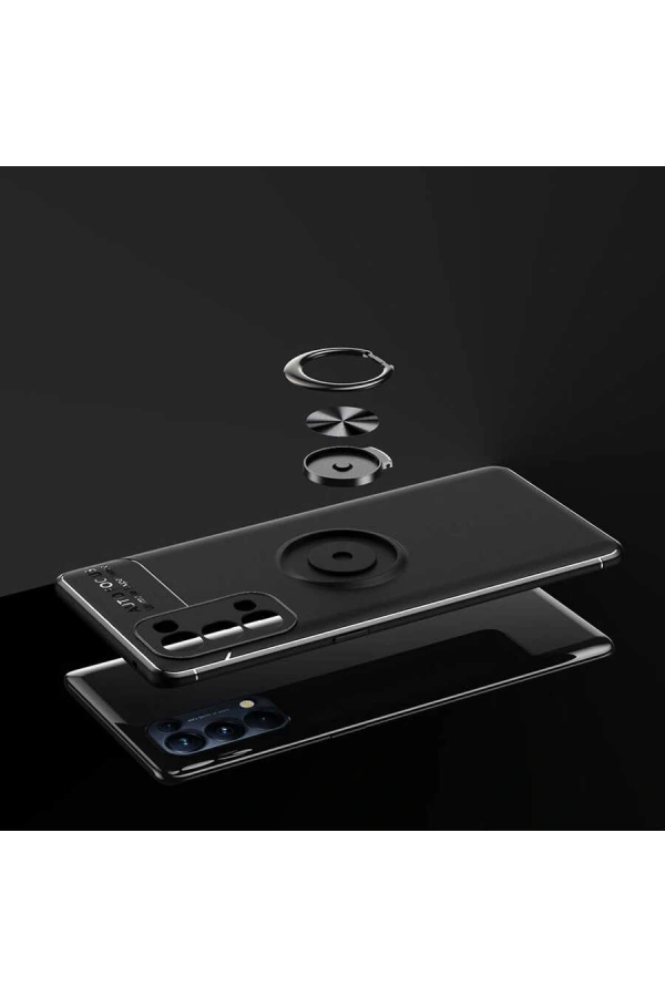 Oppo Reno 5 Pro 5G Kılıf Zore Ravel Silikon Kapak