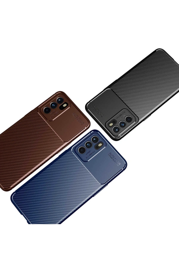 Oppo Reno 6 4G Kılıf Zore Negro Silikon Kapak