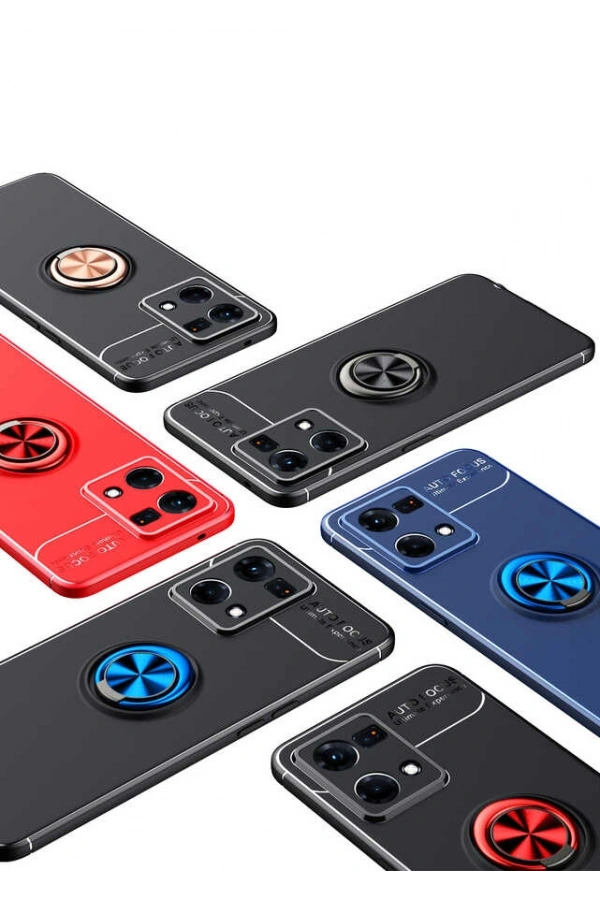 Oppo Reno 7 4G Kılıf Zore Ravel Silikon Kapak