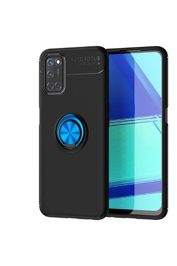 Oppo Reno A52 Kılıf Zore Ravel Silikon Kapak