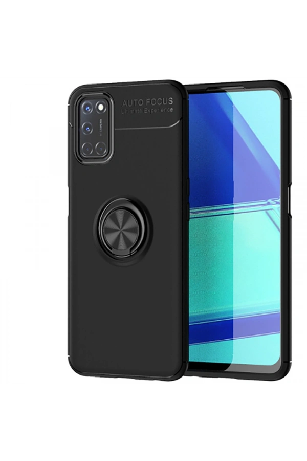 Oppo Reno A52 Kılıf Zore Ravel Silikon Kapak