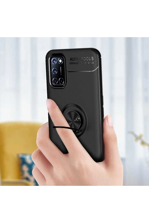 Oppo Reno A52 Kılıf Zore Ravel Silikon Kapak