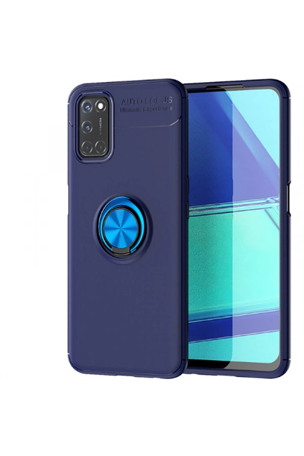Oppo Reno A72 Kılıf Zore Ravel Silikon Kapak