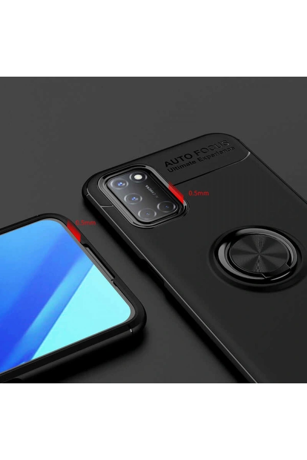 Oppo Reno A72 Kılıf Zore Ravel Silikon Kapak
