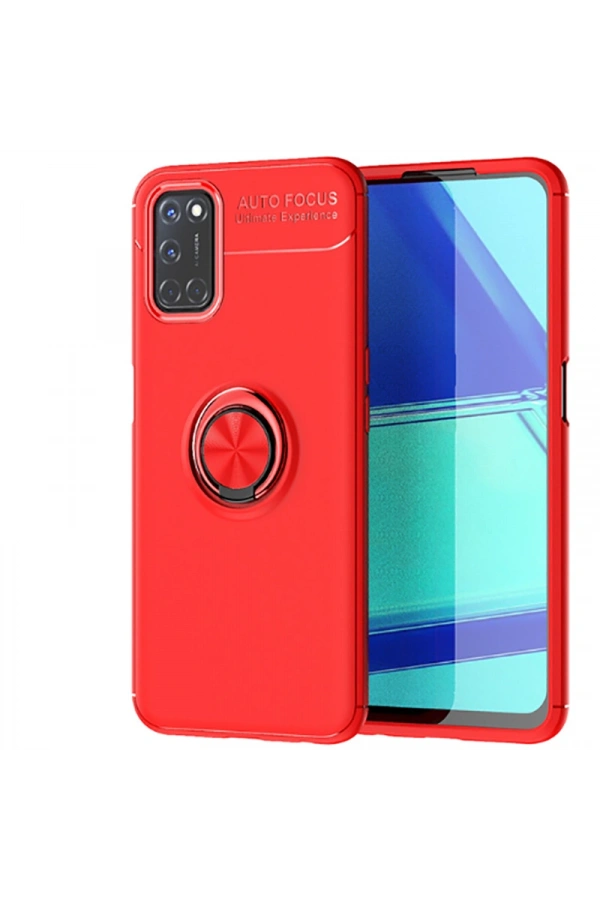 Oppo Reno A92 Kılıf Zore Ravel Silikon Kapak