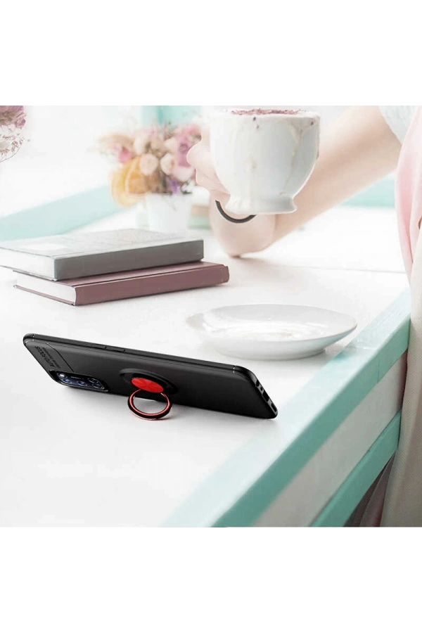 Oppo Reno A92 Kılıf Zore Ravel Silikon Kapak