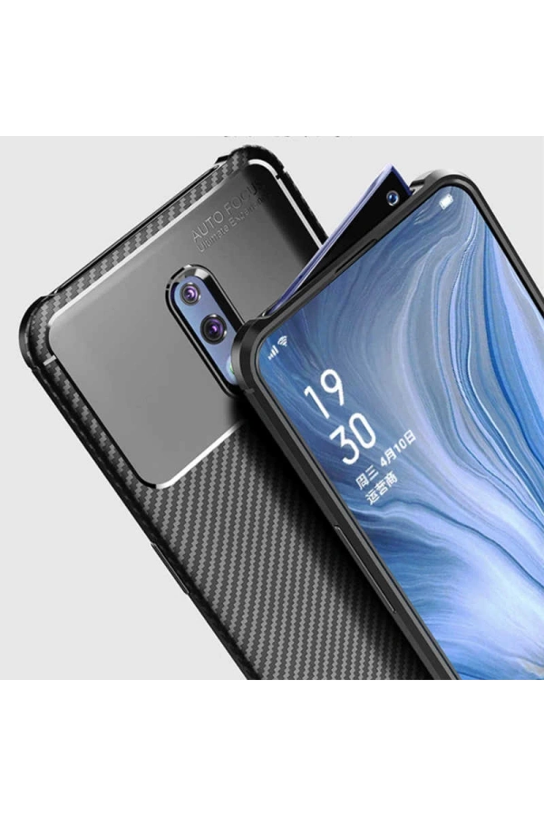 Oppo Reno Kılıf Zore Negro Silikon Kapak