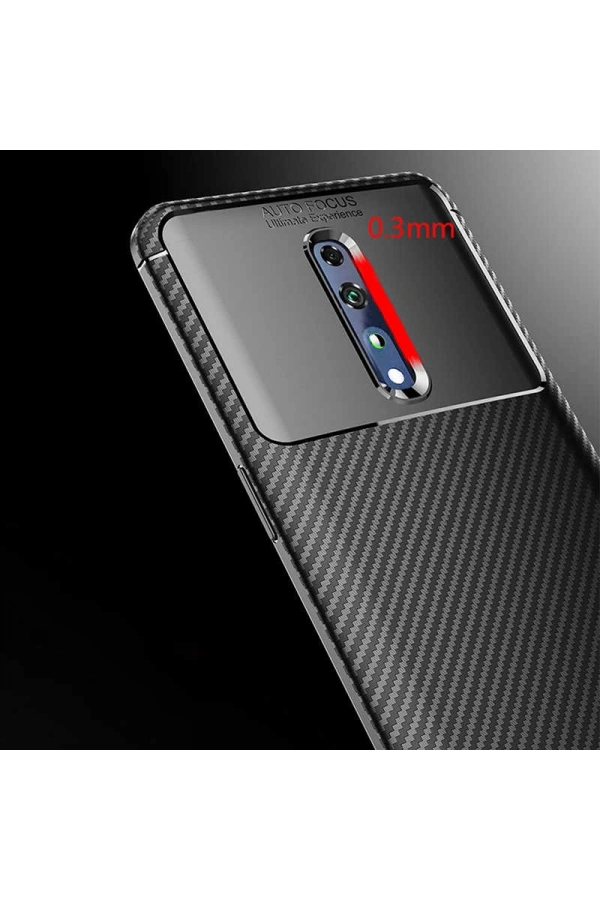 Oppo Reno Z Kılıf Zore Negro Silikon Kapak